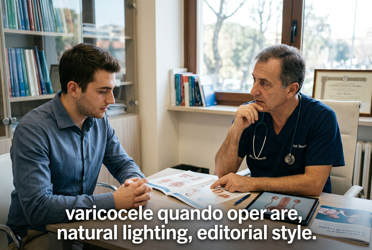 varicocele quando operare