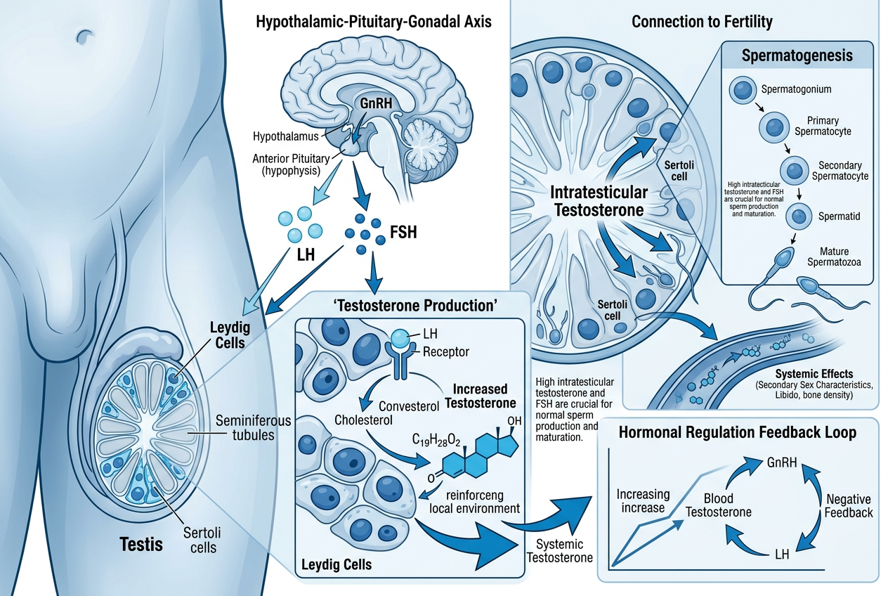 Livelli di testosterone e fertilità dell’uomo