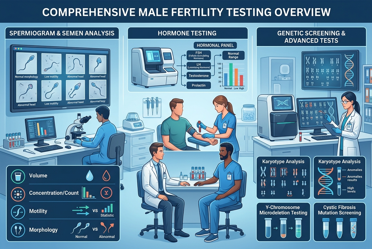 Quali sono i Test per la fertilità maschile?